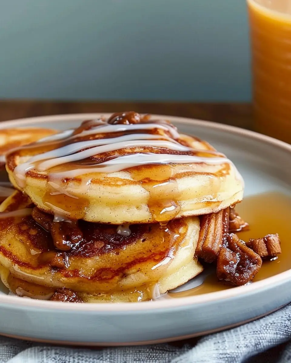 Cinnamon Roll Pancakes: Easy, Indulgent Breakfast Delight