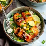 Teriyaki Salmon Bowls