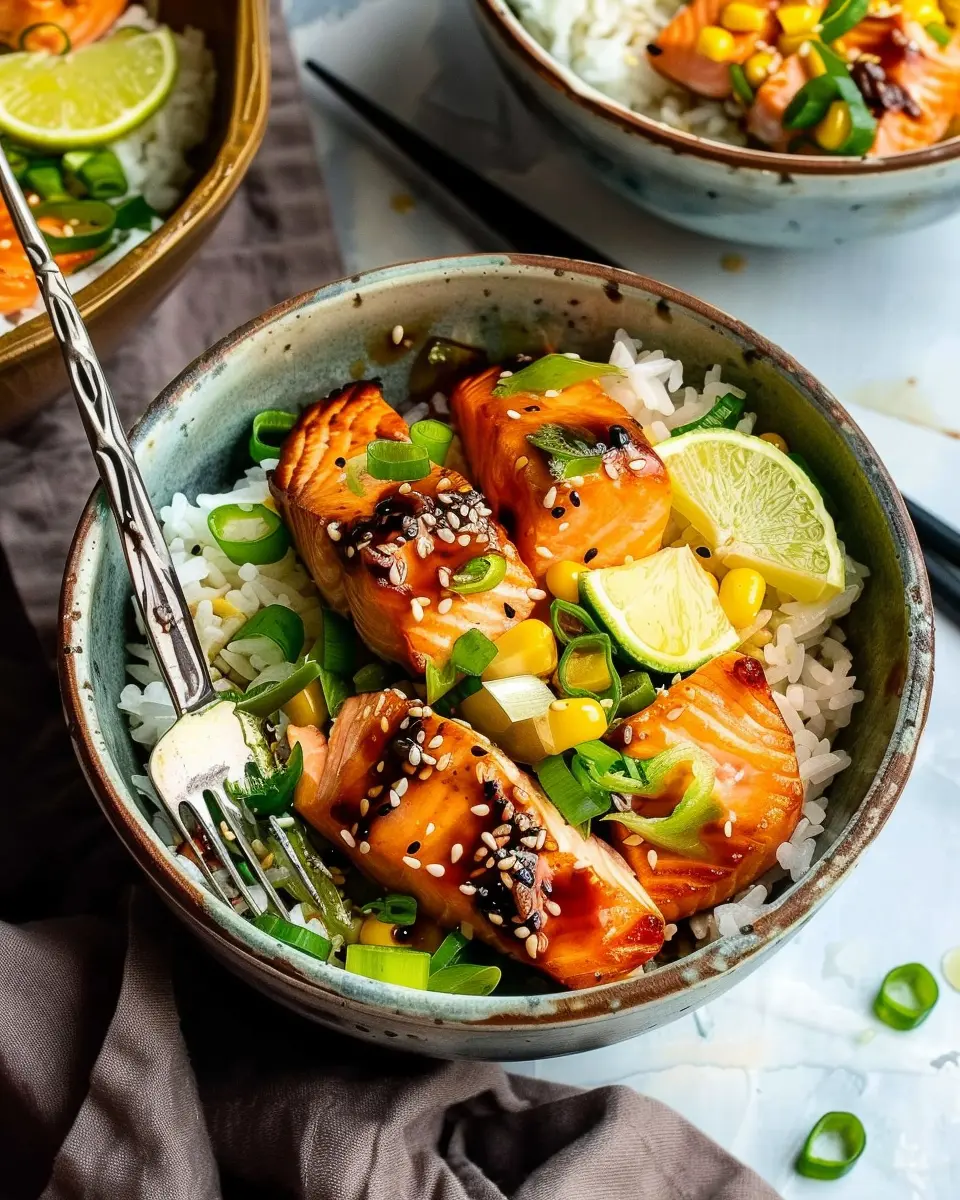 Teriyaki Salmon Bowls: Easy, Flavorful Meal for Busy Nights