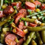 Slow Cooker Kielbasa and Green Beans