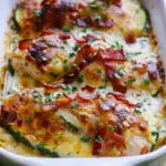 Chicken Zucchini Bake with Bacon