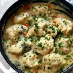 Springtime Chicken & Dumplings with Hella Fresh Herbs