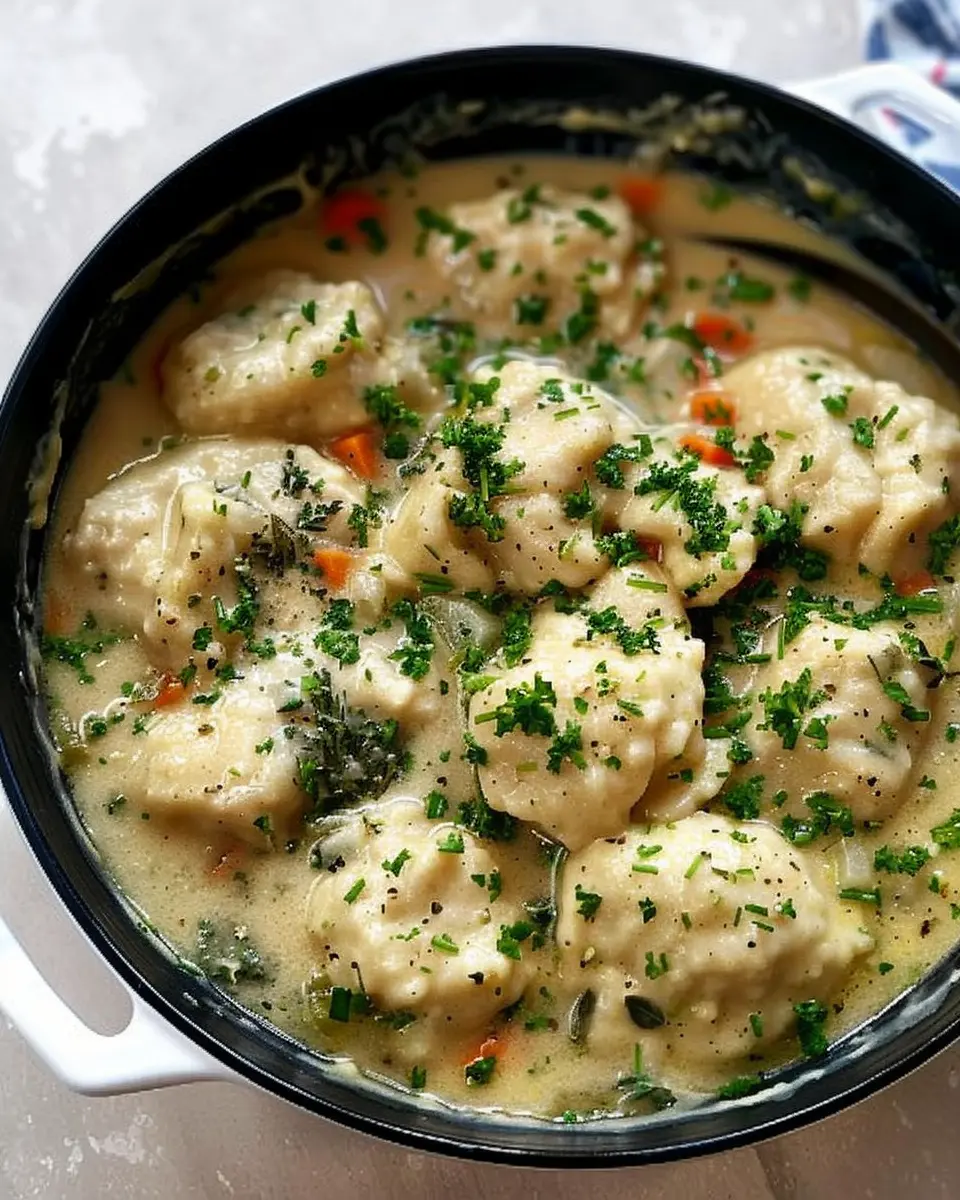 Springtime Chicken & Dumplings: Easy Recipe with Fresh Herbs