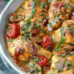 Slow Cooker Tuscan Chicken
