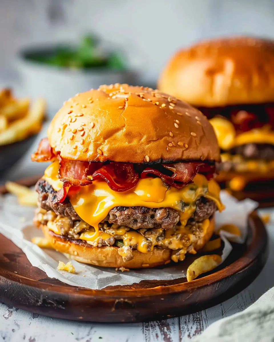 Crack Burger Recipe: Indulgent Pattys with Turkey Bacon Delight