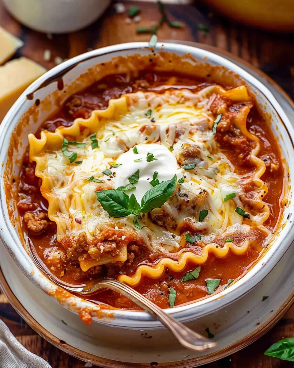 Lasagna Soup: A Cozy, Indulgent Twist on Classic Comfort Food