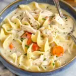 Easy Creamy Chicken Noodle Soup