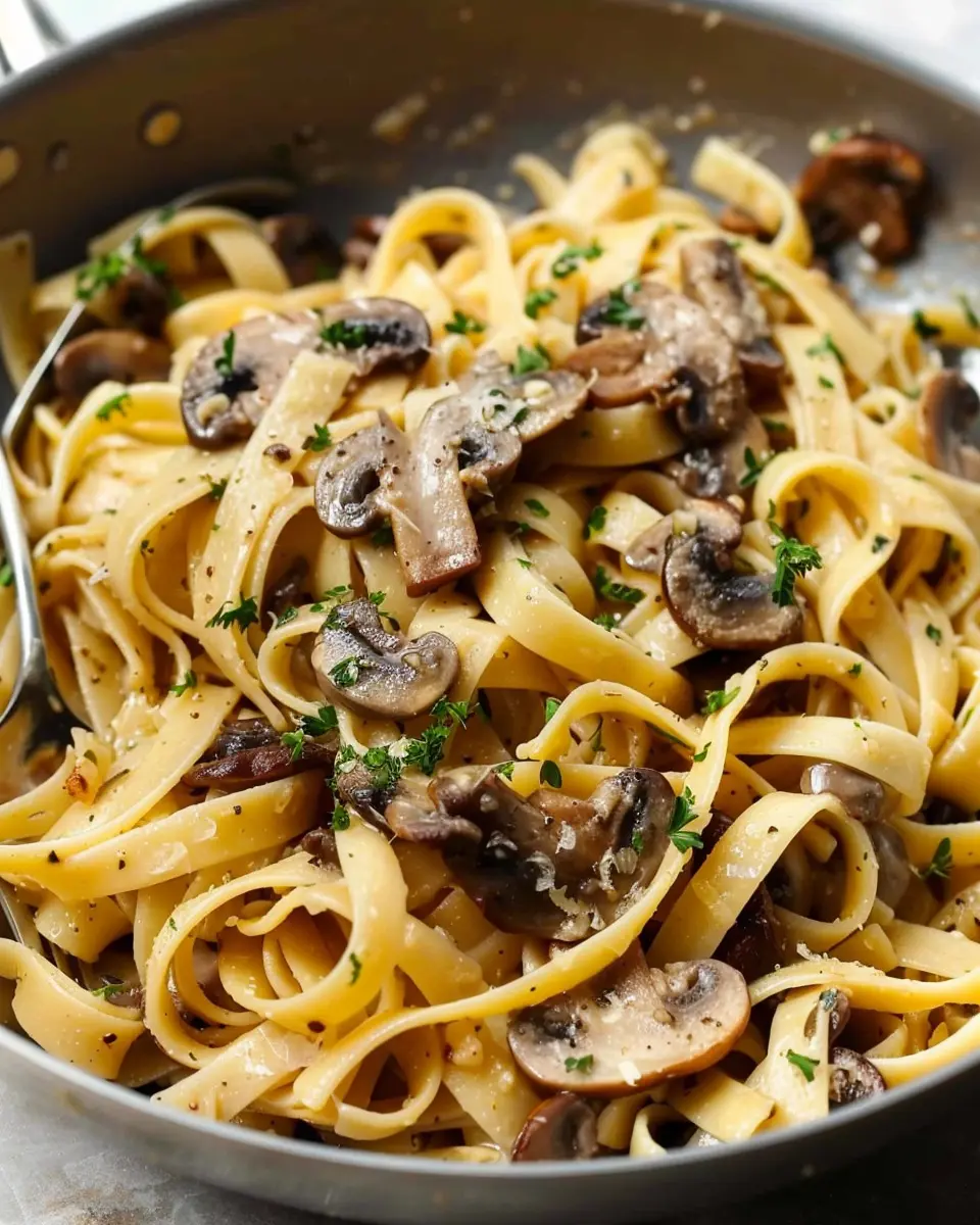 Garlic Mushroom Pasta: Easy Comfort Food for Cozy Nights