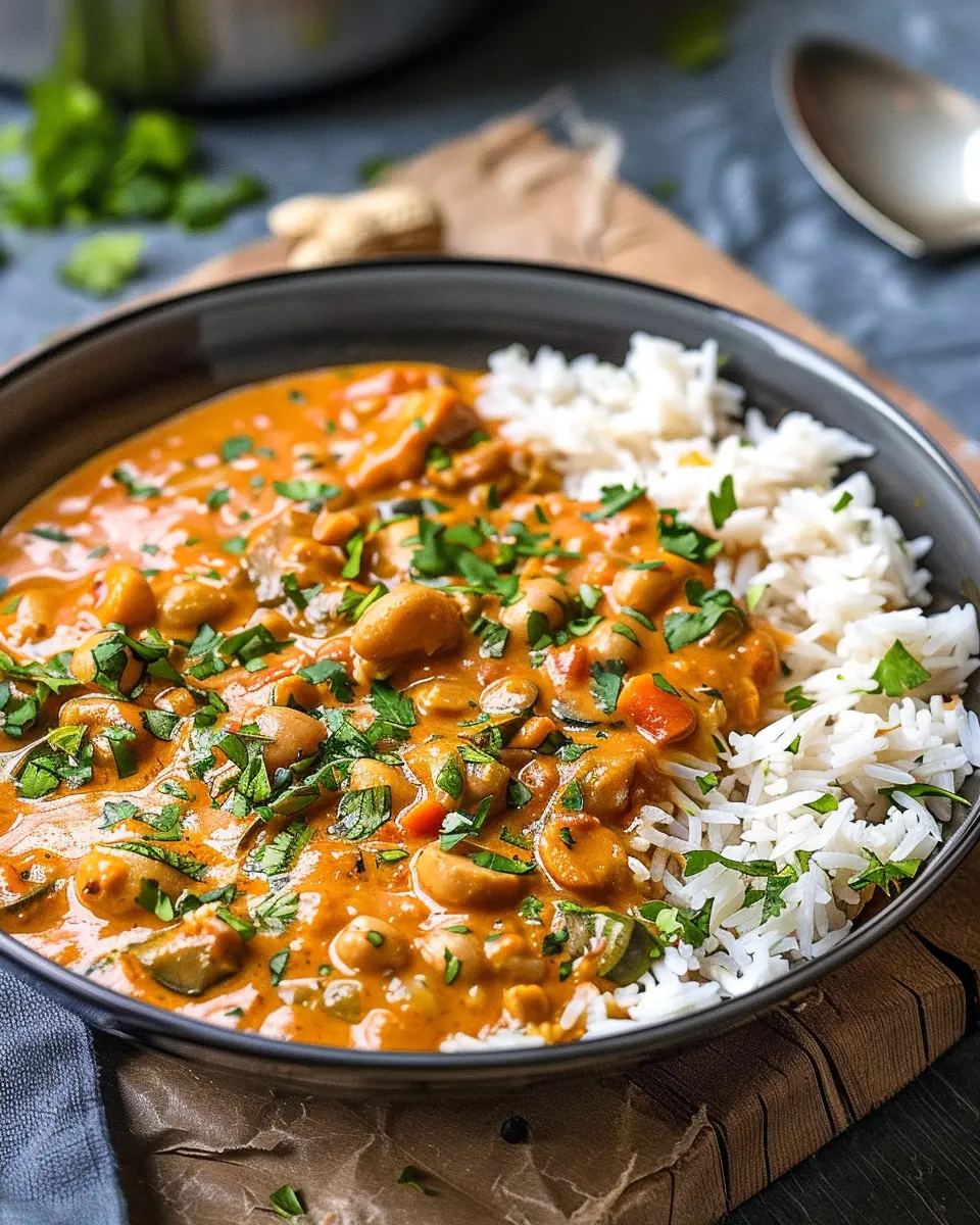 Spicy Instant Pot African Peanut Stew: A Hearty and Easy Delight