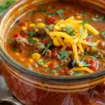 Beef Taco Soup Recipe