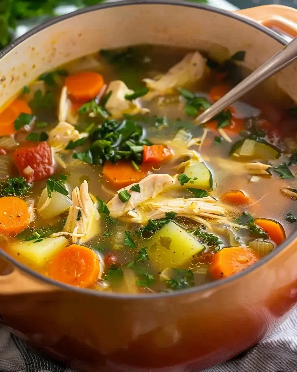 Easy Chicken Vegetable Soup: Comforting Recipe for Cozy Nights