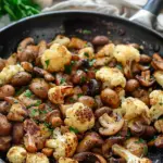 Mushroom Cauliflower Skillet