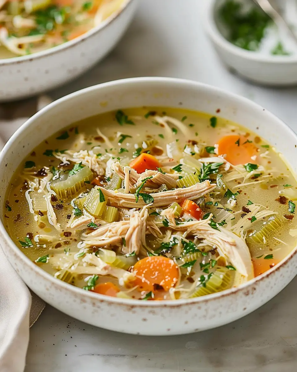 Healthy Chicken Soup: The Best Comfort Food for Your Soul