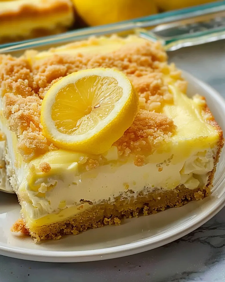 Lemon Cream Cheese Dump Cake: The Easy Indulgence You Need