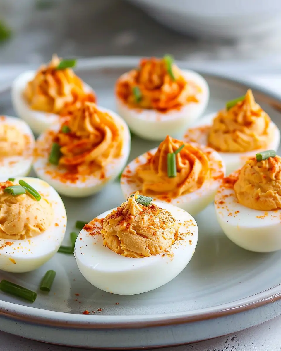 Pumpkin Deviled Eggs: Easy Appetizer with Turkey Bacon Twist