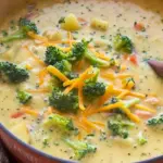 Cheddar Broccoli Potato Soup