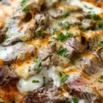 Steak Cheese and Rice