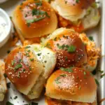 Spicy Buffalo Chicken Sliders