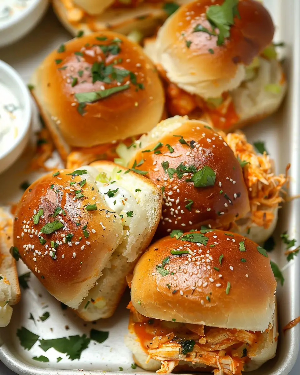 Spicy Buffalo Chicken Sliders: Easy Indulgence for Home Cooks