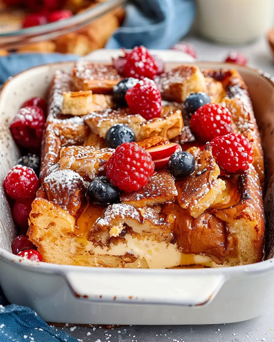 Vegan French Toast Casserole: Easy and Indulgent Breakfast Treat