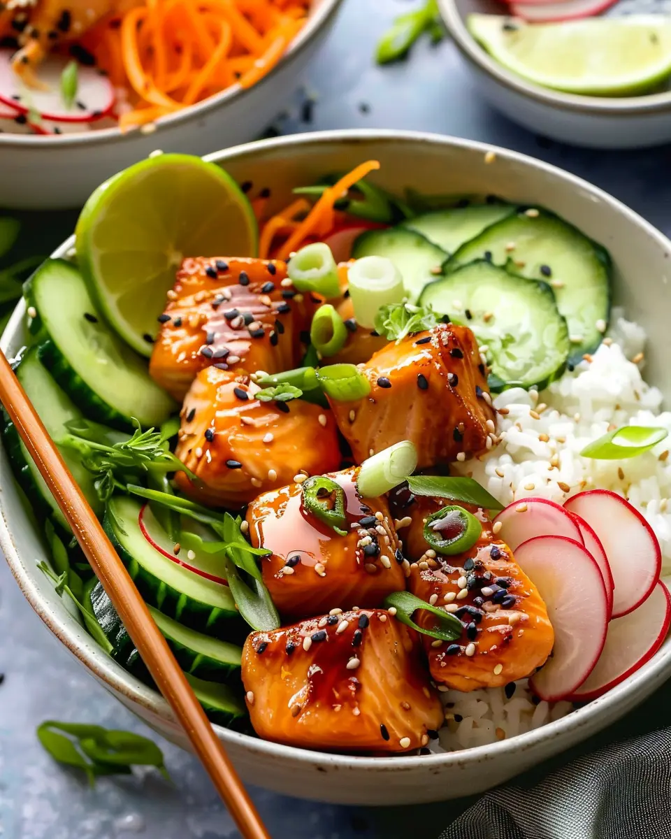 Crispy sesame salmon bowls: Easy, delicious meals for home cooks
