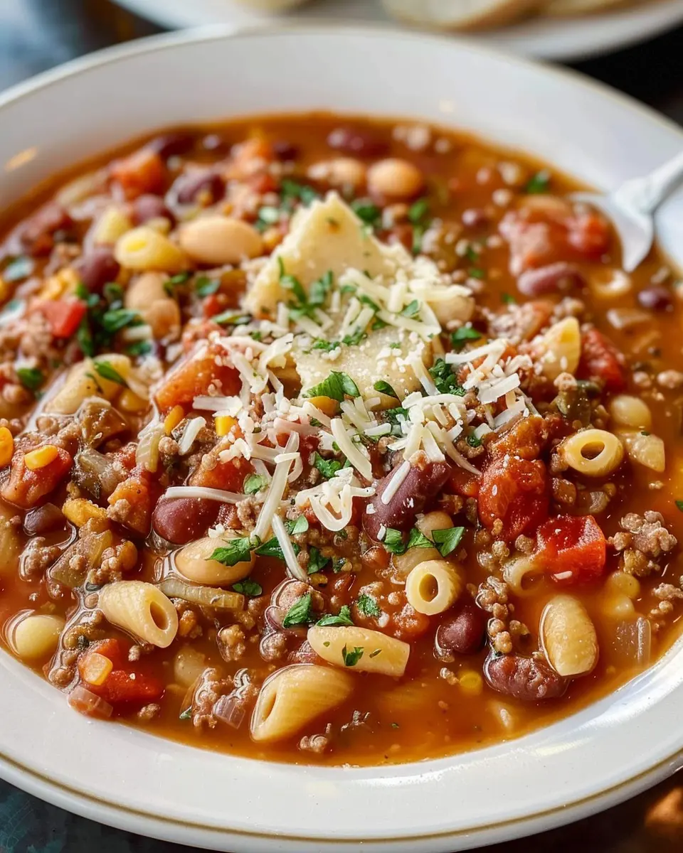 Olive Garden Pasta e Fagioli: Easy &amp; Hearty Comfort Food Recipe