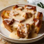 Bread Pudding with Vanilla Sauce