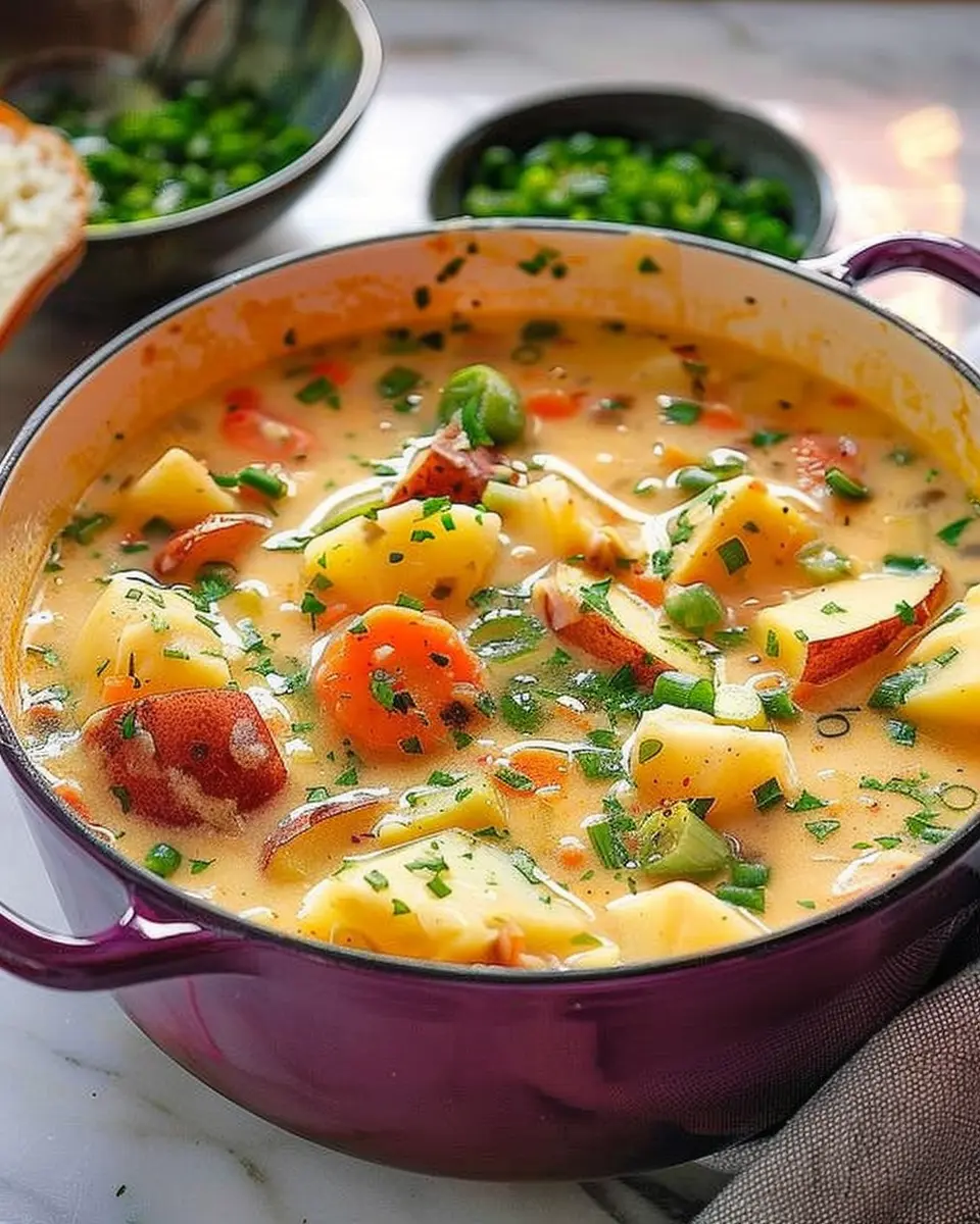 Cajun Potato Soup: A Comforting, Flavorful Twist with Turkey Bacon