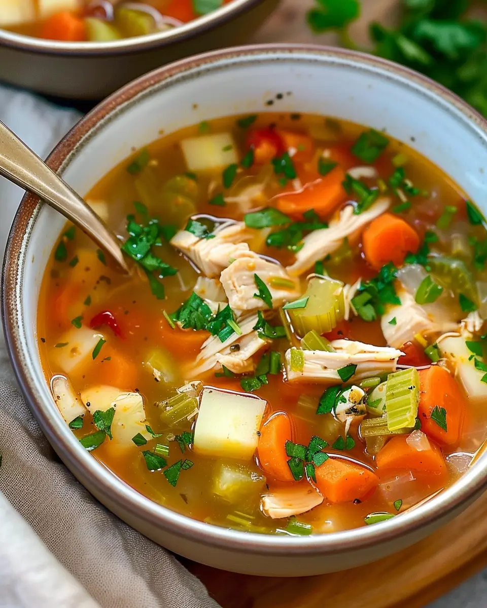 Chicken Vegetable Soup: The Best Comfort Bowl for Every Home Chef