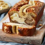 Cheesecake-Filled Banana Bread