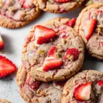 Vegan Strawberry Crunch Cookies