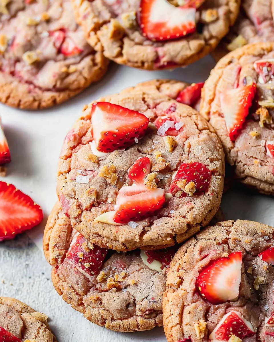 Vegan Strawberry Crunch Cookies: The Best Guilt-Free Treat