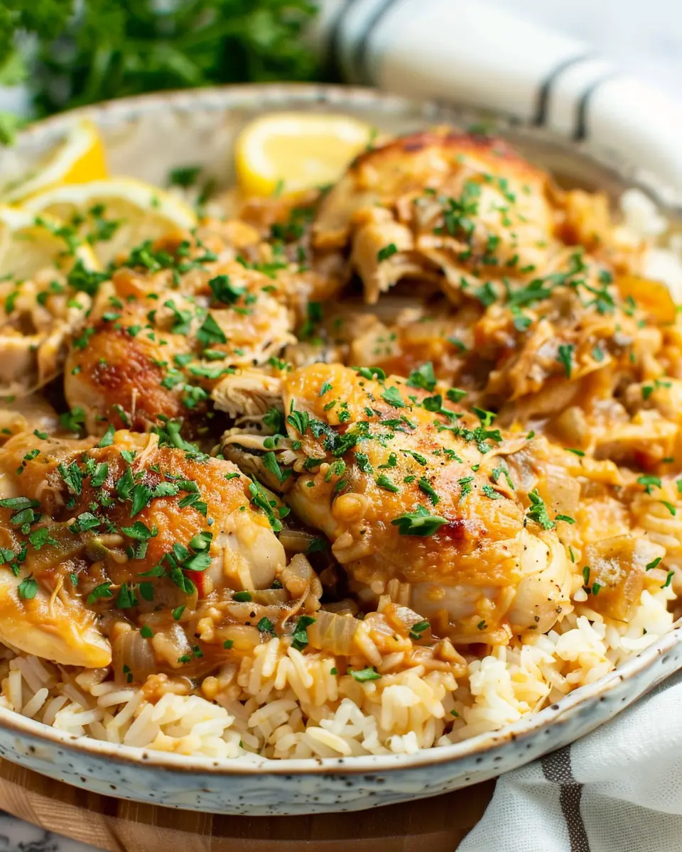 Crockpot Chicken and Rice: Easy Comfort Food for Busy Nights