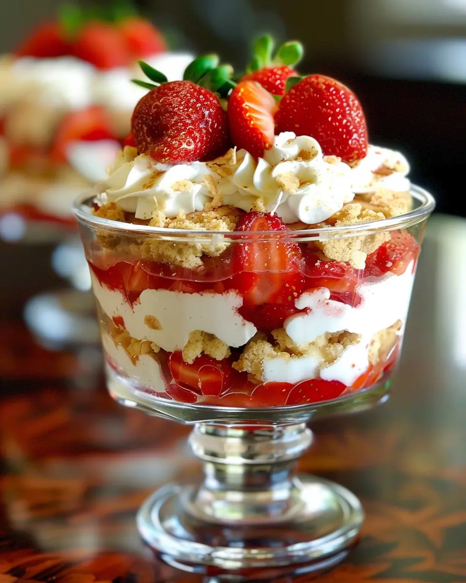 Strawberry Shortcake Trifles Are My Fave: Easy and Indulgent Delight