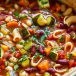Slow Cooker Minestrone Soup