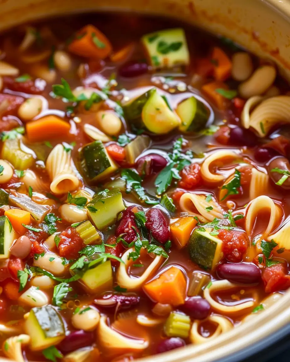 Slow Cooker Minestrone Soup: Easy Comfort Food for Every Occasion