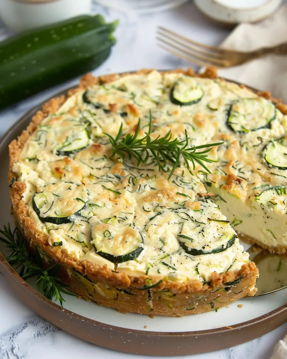 Keto Zucchini Ricotta Cheesecake: A Delightfully Easy Dessert