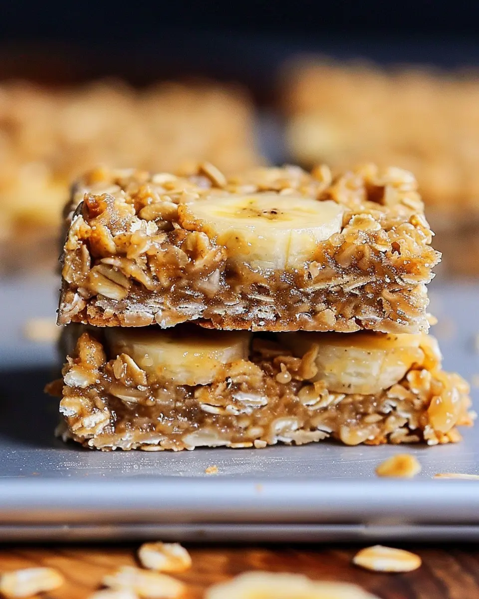 Irresistible Banana Oatmeal Bars: Easy, Healthy Snacking Delight