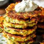 Air Fryer Zucchini Fritters