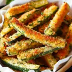 Baked Parmesan Zucchini Fries
