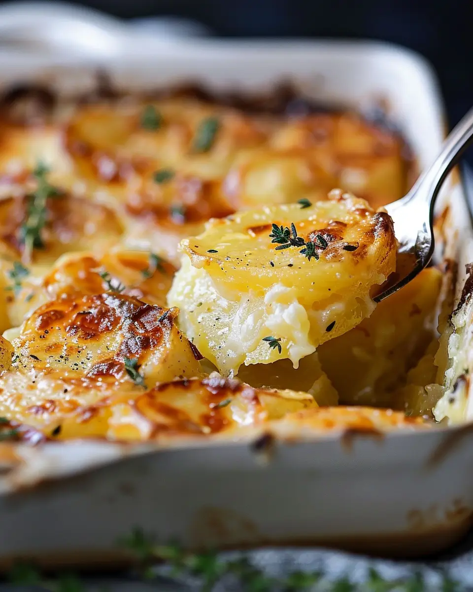 Dauphinoise Potatoes with Thyme and Nutmeg: A Indulgent Twist