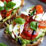 Caprese Avocado Toast