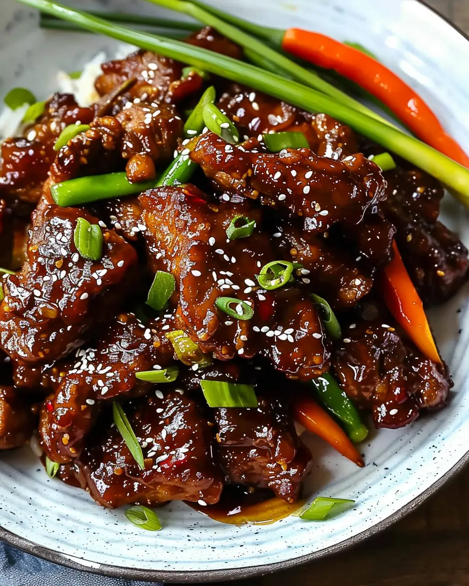 Easy Mongolian Beef: A Delicious Twist for Homemade Dinner
