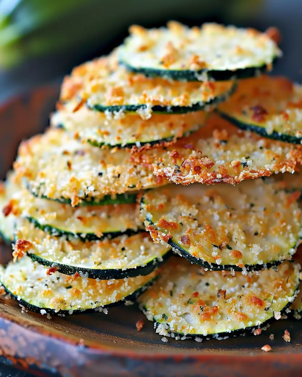 Zucchini Parmesan Crisps: Easy & Delicious Snack for Everyone