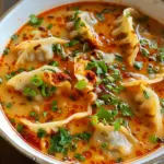 Red Curry Dumpling Soup