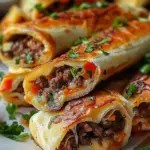 Keto Philly Cheesesteak Roll-Ups