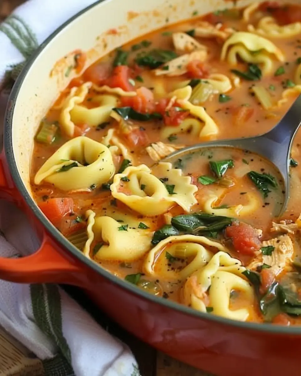 Easy Chicken Tortellini Soup: A Cozy Comfort Food Delight