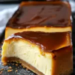 Burnt Basque Cheesecake in a Loaf Pan