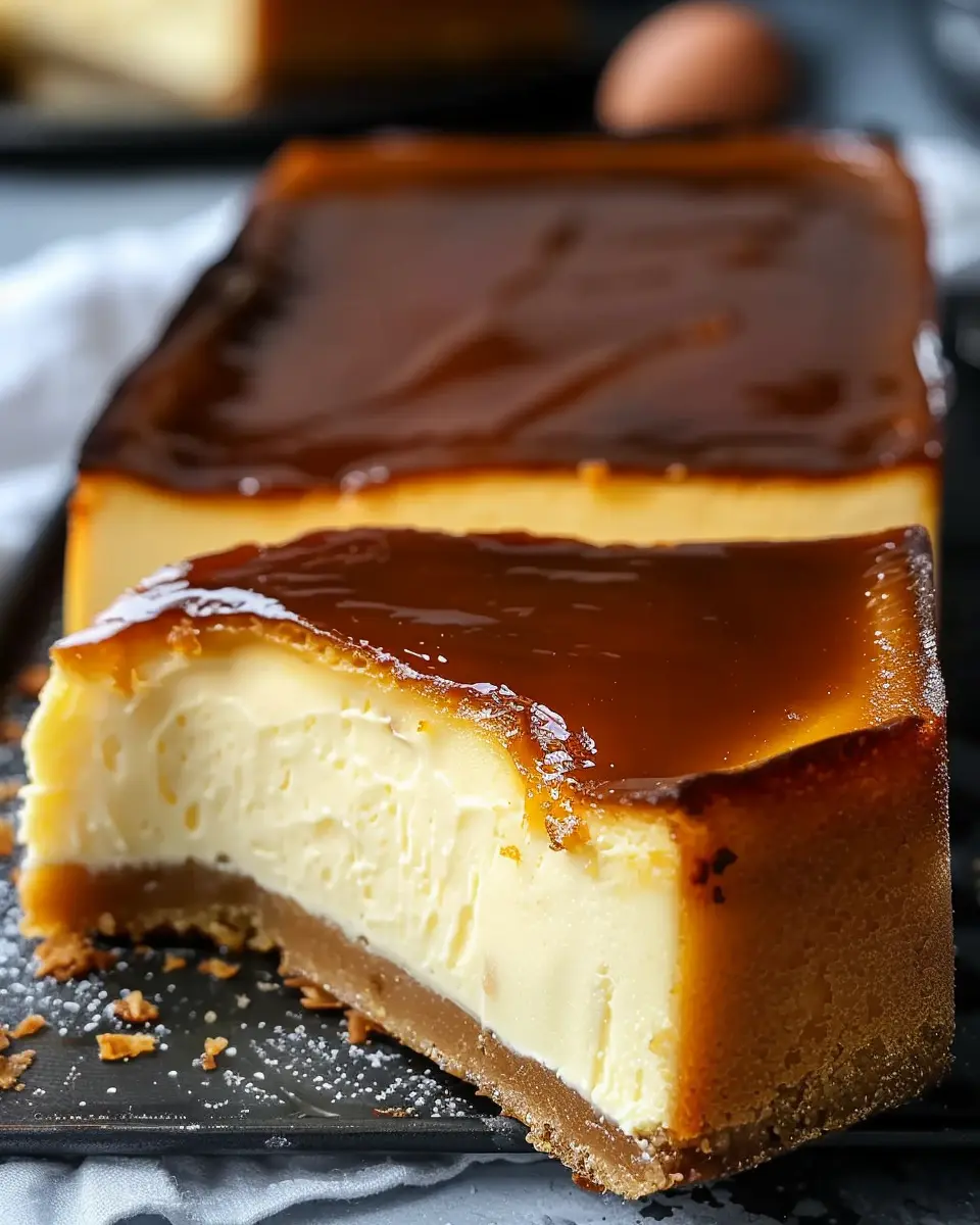 Burnt Basque Cheesecake in a Loaf Pan: Easy and Delicious Twist