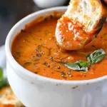Roasted Tomato Basil Soup